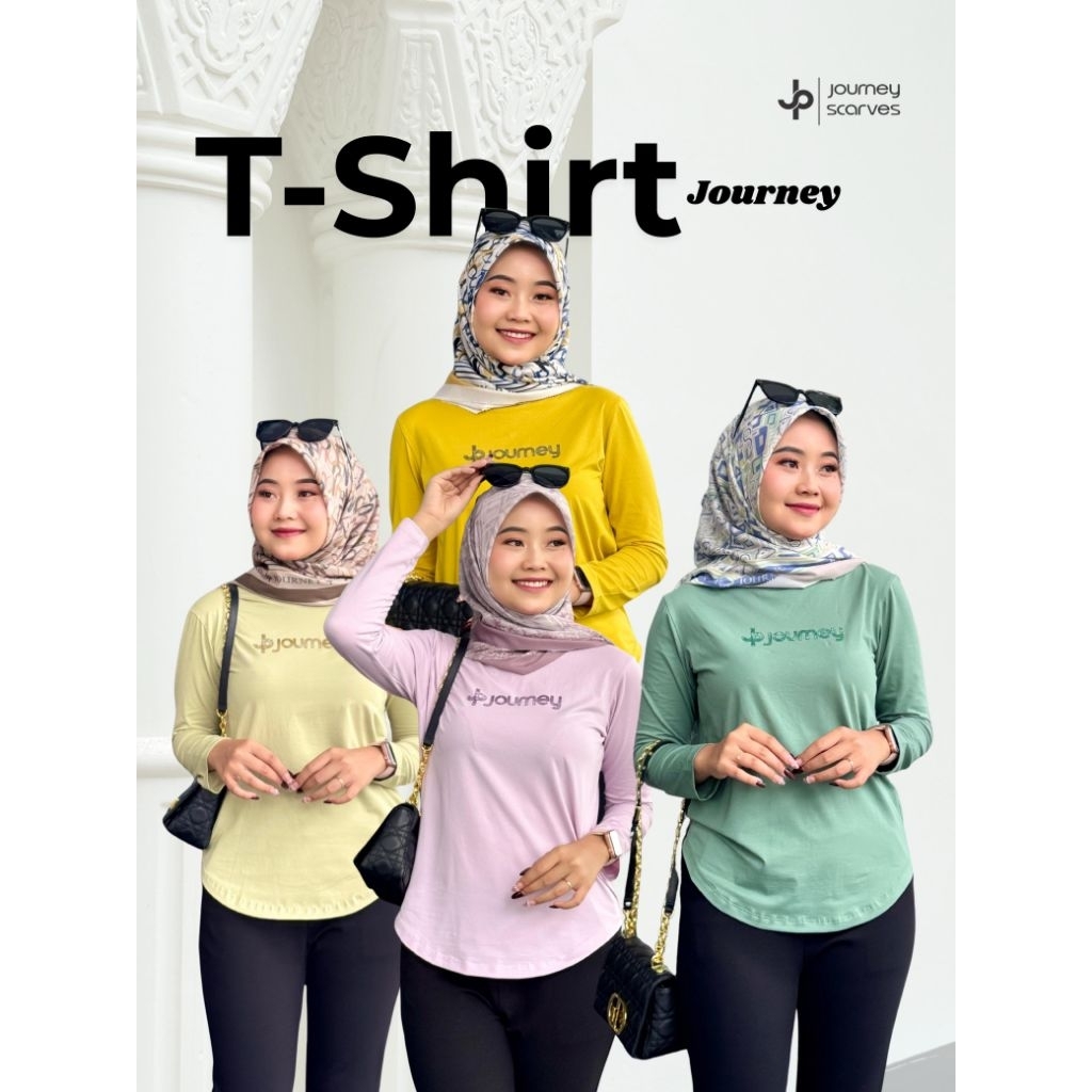 เสื้อยืด JP JOURNEY SCRAPS ดั้งเดิม
