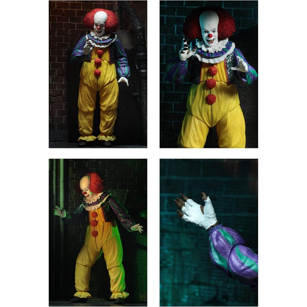 EXCLUSIVE NECA IT 1990: ULTIMATE PENNYWISE 7"" ACTION FIGURE CODE 255