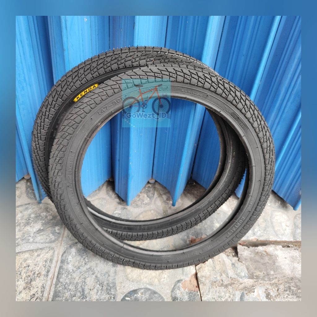 Kenda Black K841 ยางรถจักรยาน BMX แบบพับได้ ขนาด 16 x 1.75 | คุณภาพสูง