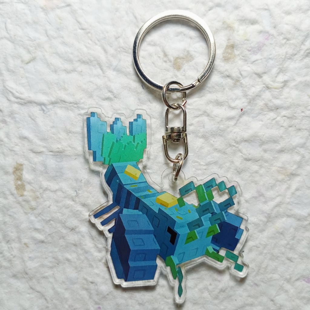 GANTUNGAN BLUE LOBSTER Grow A Garden พวงกุญแจ Grow A Garden