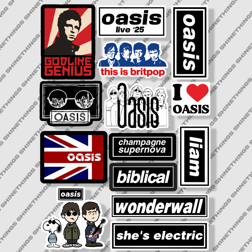 OASIS สติ๊กเกอร์วง || โอเอซิส สติ๊กเกอร์