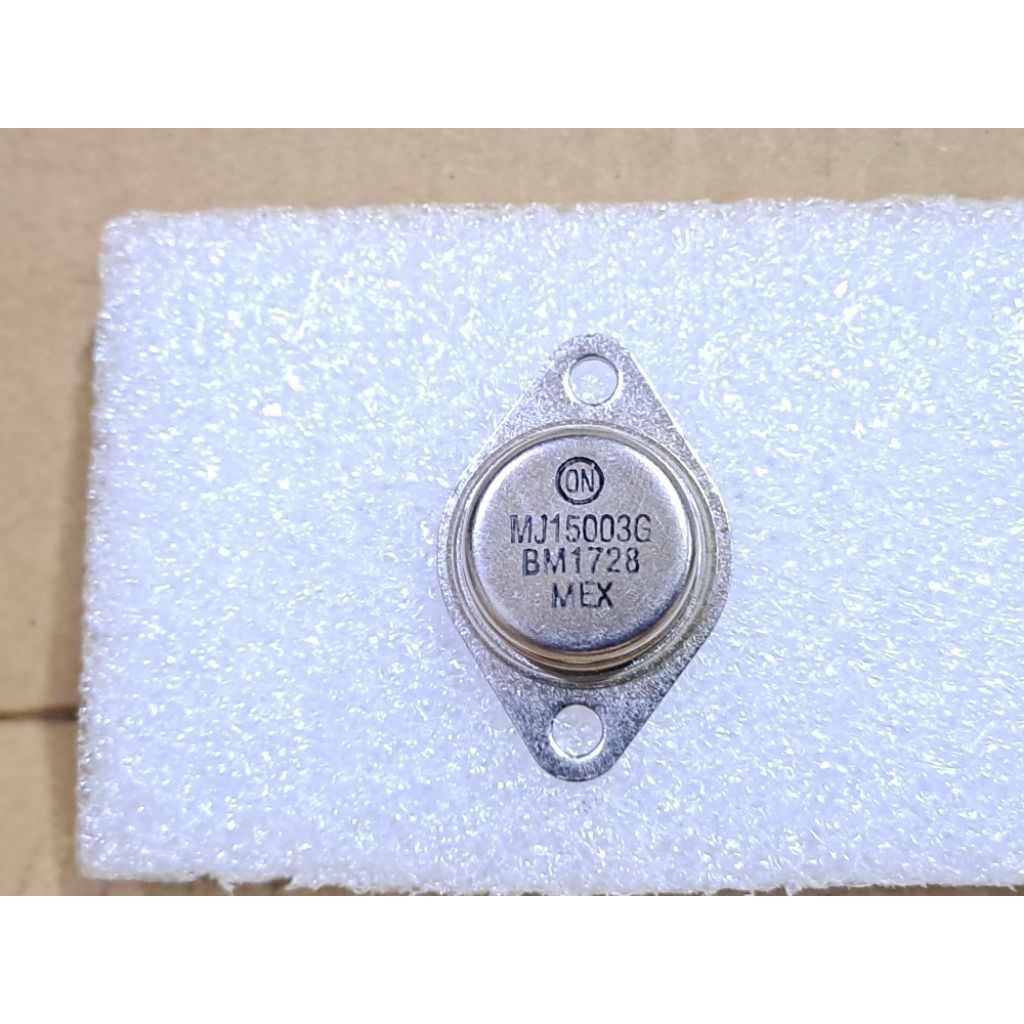 ทรานซิสเตอร์ MJ 15003/15004 (Jengkol) เพาเวอร์แอมป์เสียงสูง * ต่อ/พีซี * (Unit) ต้นฉบับ .
