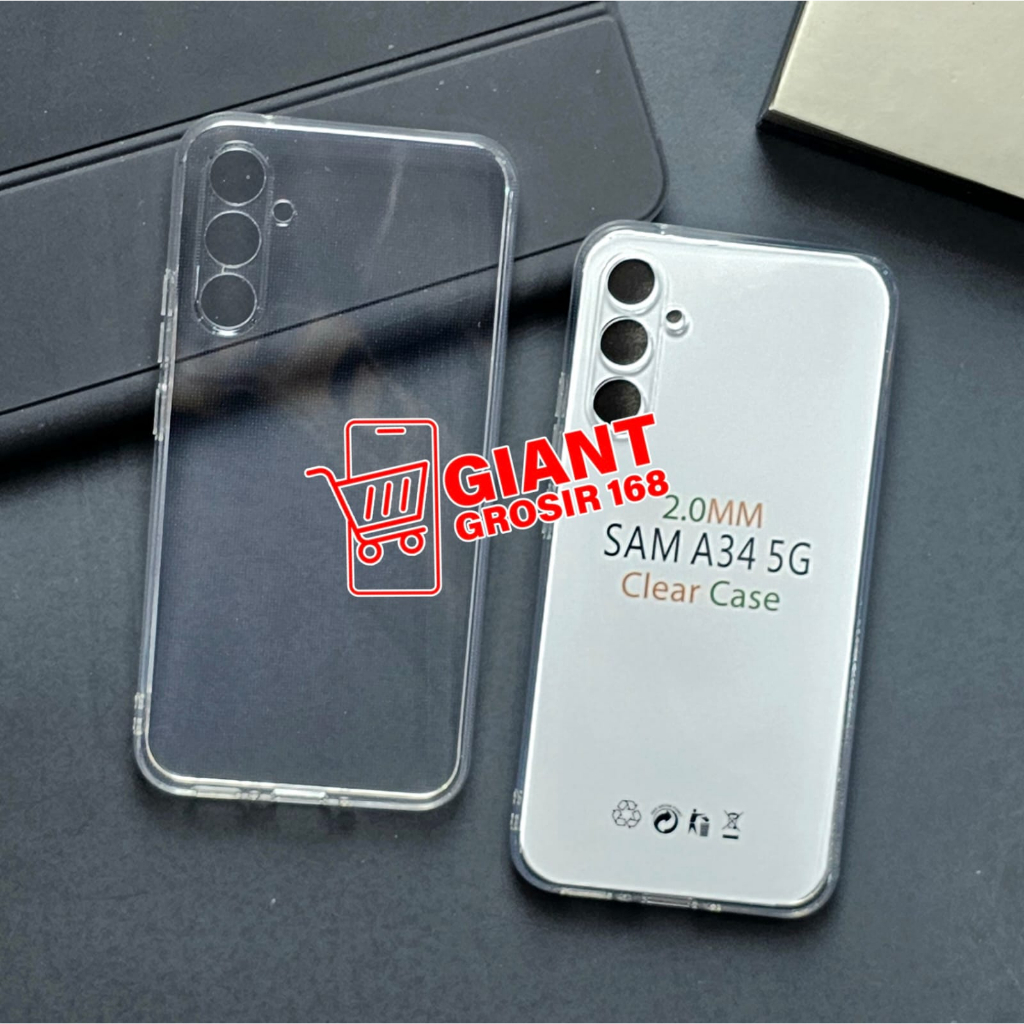 SAMSUNG A34 5G SAMSUNG A54 5G CASE CLEAR HD 2.0MM CASE CLEAR TRANSPARENT SAMSUNG A34 5G SAMSUNG A54 
