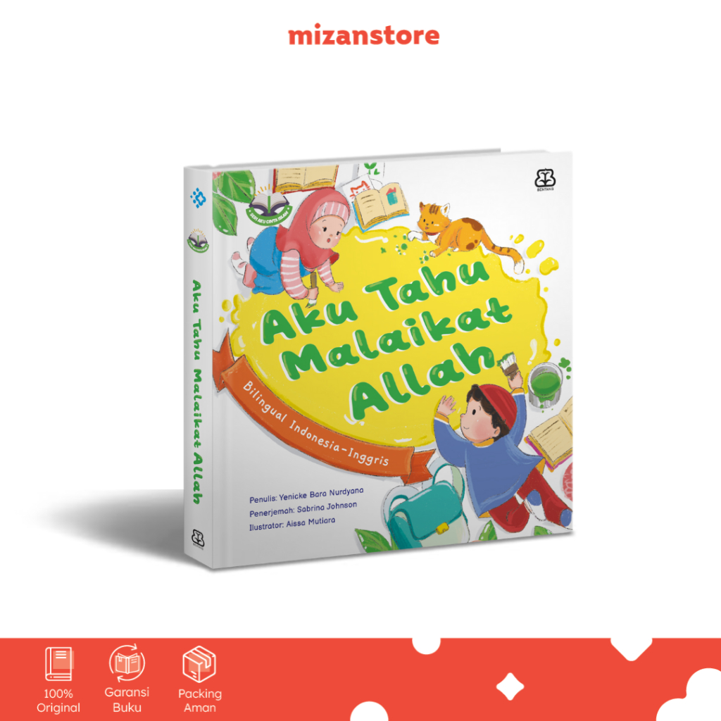 [Mizan Medan] หนังสือเด็ก I Know the Angel of Allah (Boardbook)