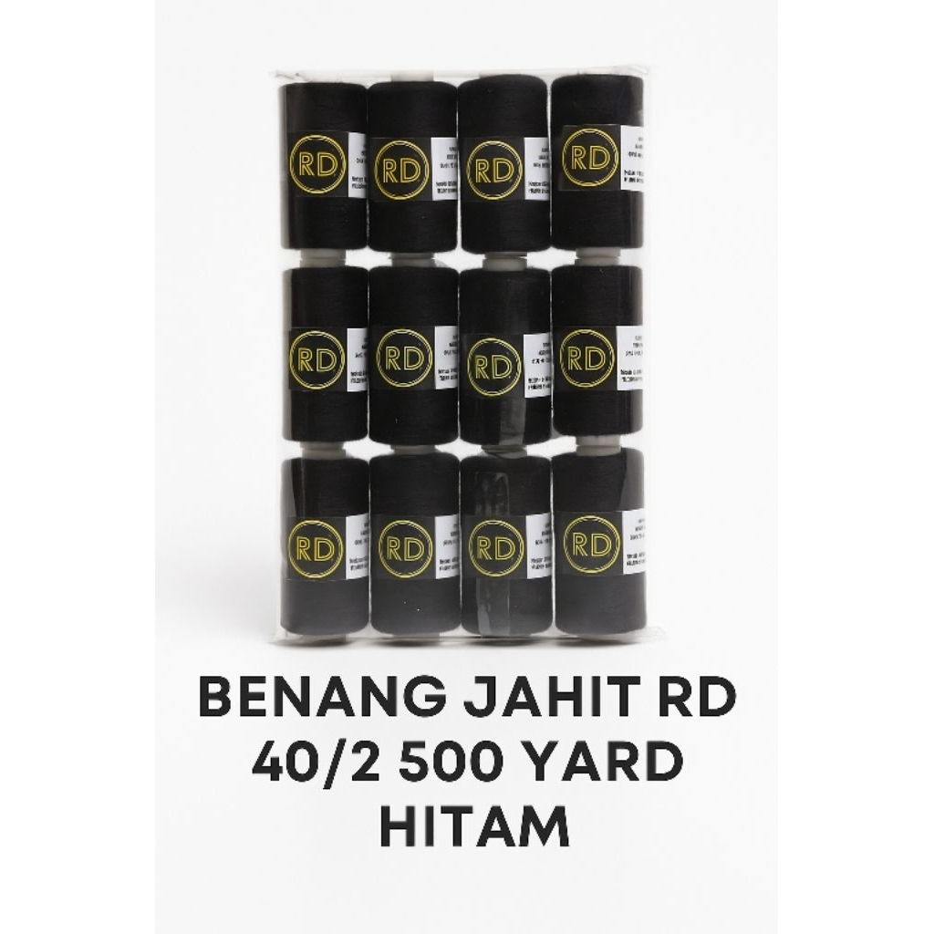 SEWING THREAD RD 40/2 500 YARD 1 DOZEN (CONTENTS 12)