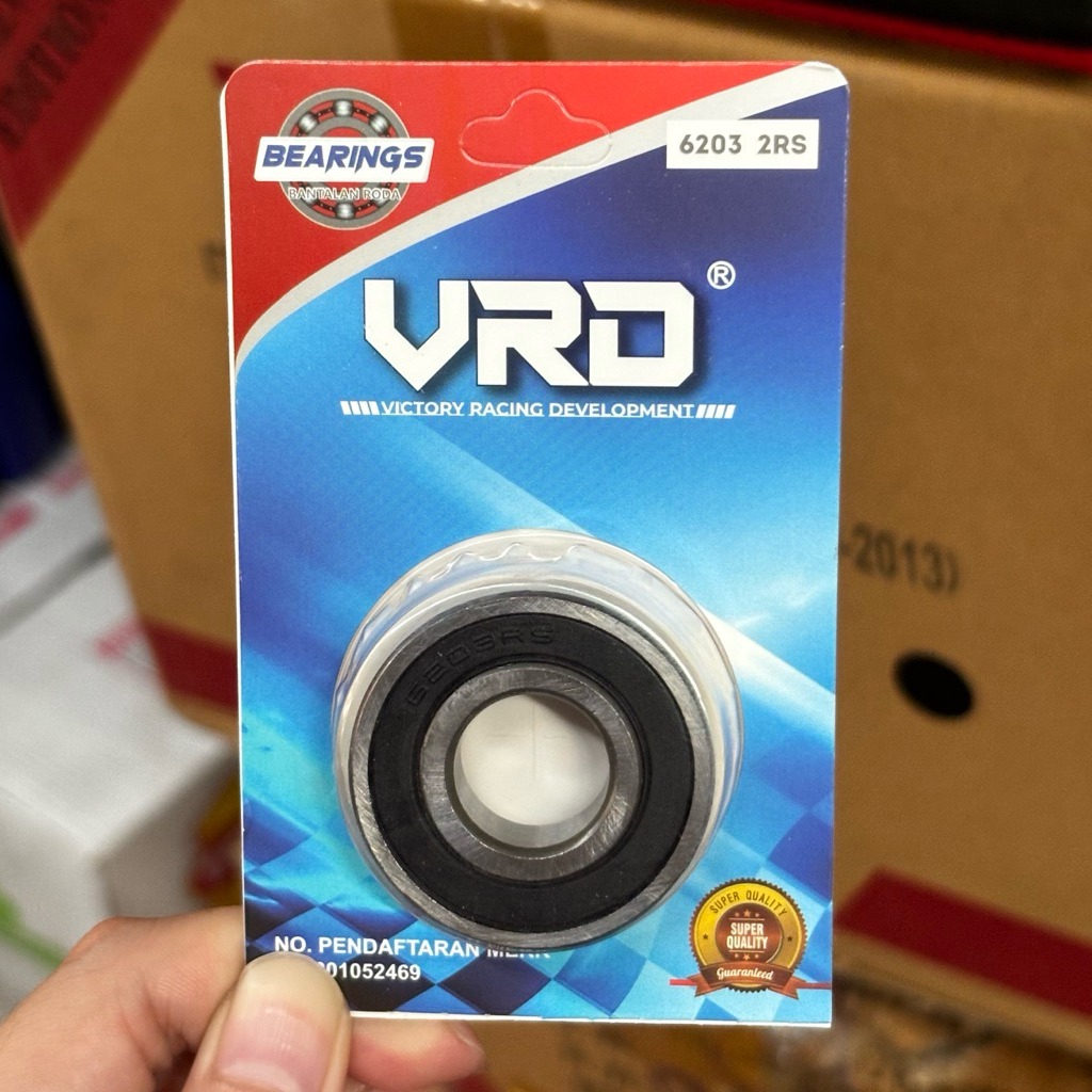 แบริ่งทะเลสาบ 6203 2RS ยี่ห้อ VRD / Laher 6203 2RS