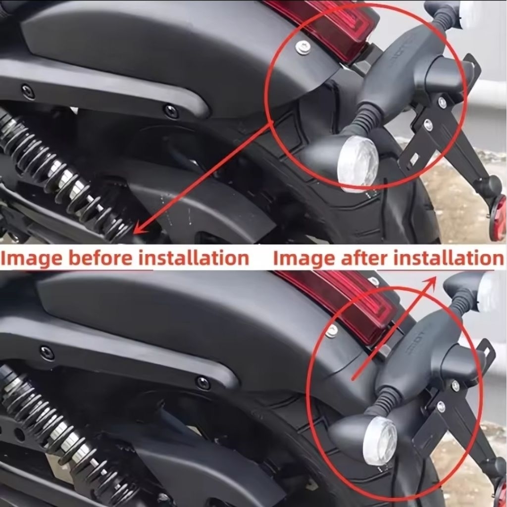 บังโคลนหลัง QJMOTOR SRV 250 AMT | QJMOTOR SRV 250 AMT การ์ดสาดล้อหลัง