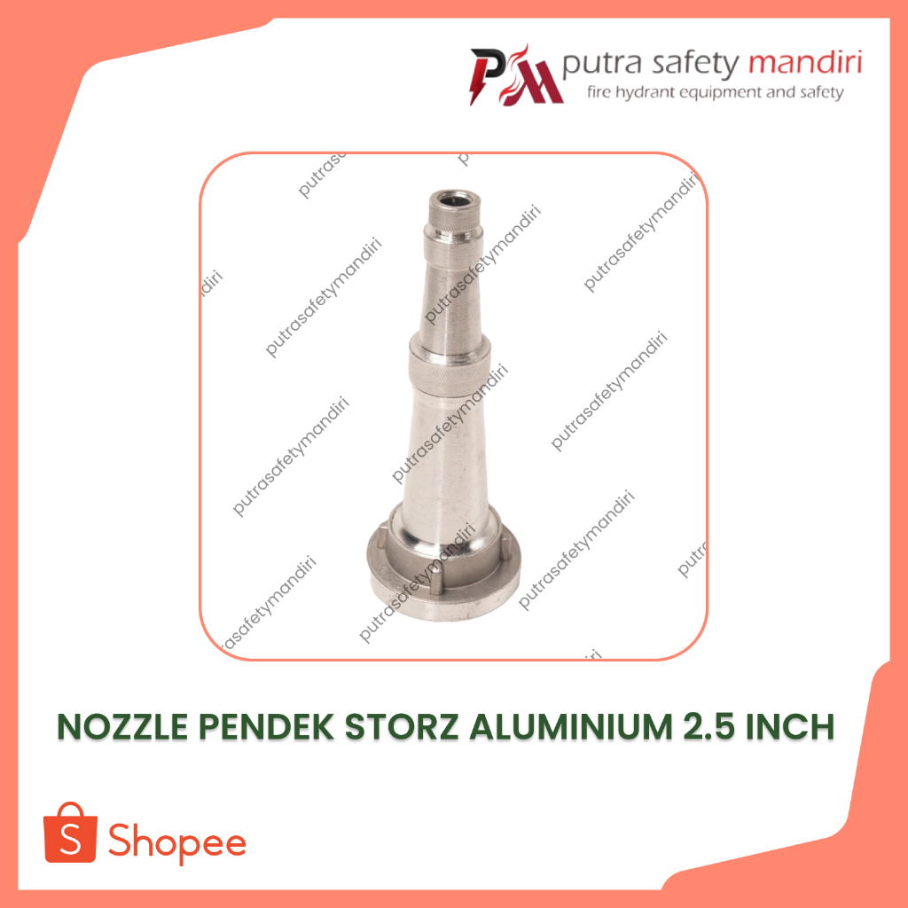 SHORT JET NOZZLE NUZZLE SPRAY SHORT STORZ อลูมิเนียมนําเข้า 2.5 นิ้ว