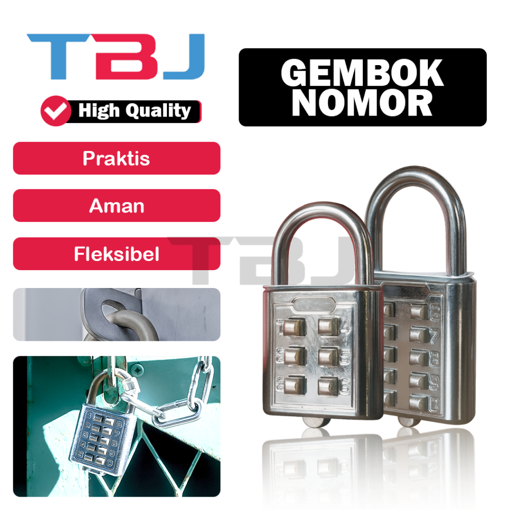 6-10 DIGIT NUMBER PADLOCK SIYOTA NUMBER PADLOCK 30MM 40MM