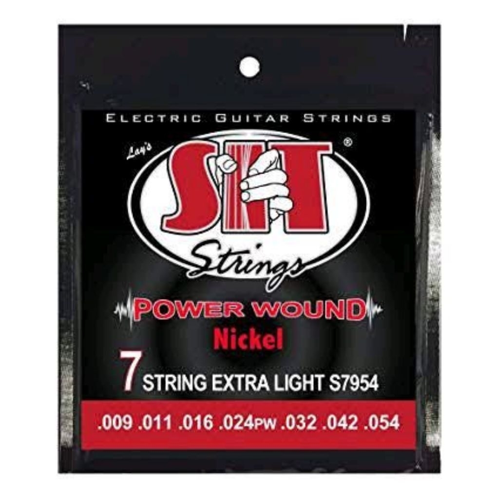 SIT STRING 7 STRING ELECTRIC GUITAR STRINGS ขนาด 0.9