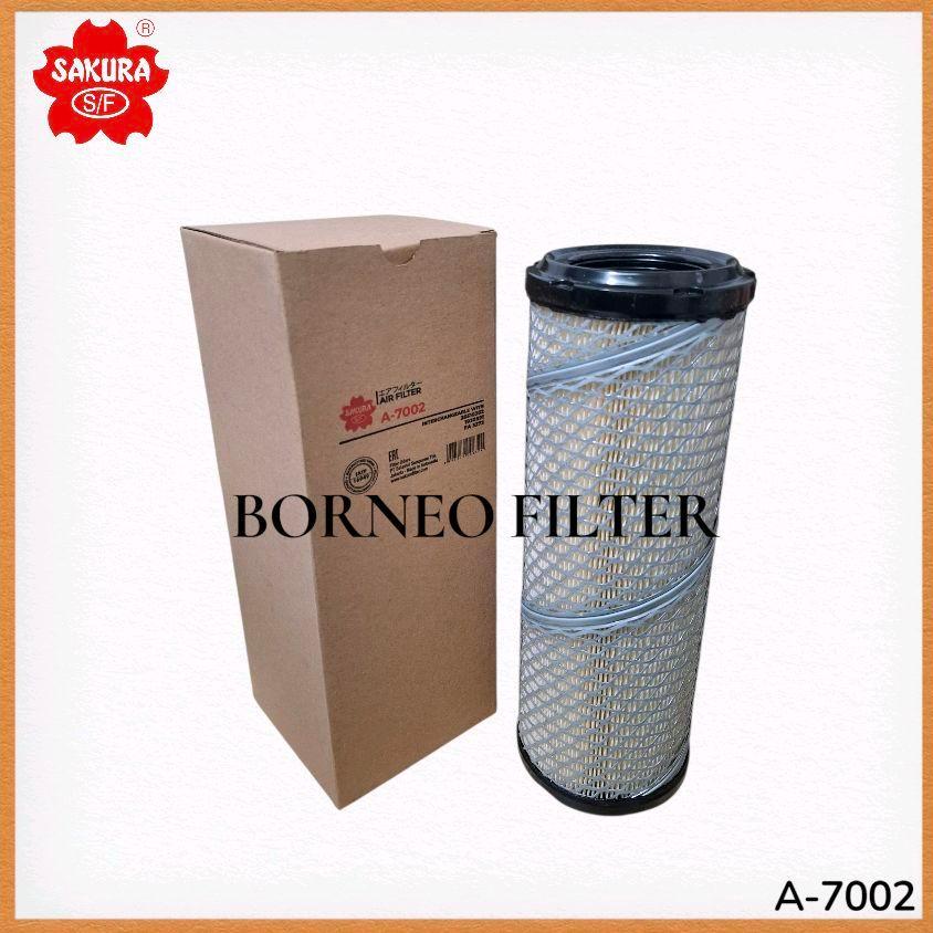A-7002 ไส้กรองอากาศด้านนอก Sakura A7002 P772578 JAE-88118 26510362 AF25539 RS3954 C11103/2 SFA2578P 