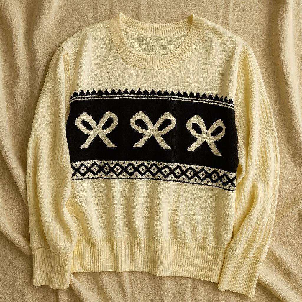 [ฮ่าๆ] เสื้อสวมหัวถักผ้าขนสัตว์ขนาดใหญ่แขนยาวสไตล์เกาหลีเสื้อกันหนาว | เสื้อสวมหัว โอคอผู้หญิงหนาถัก