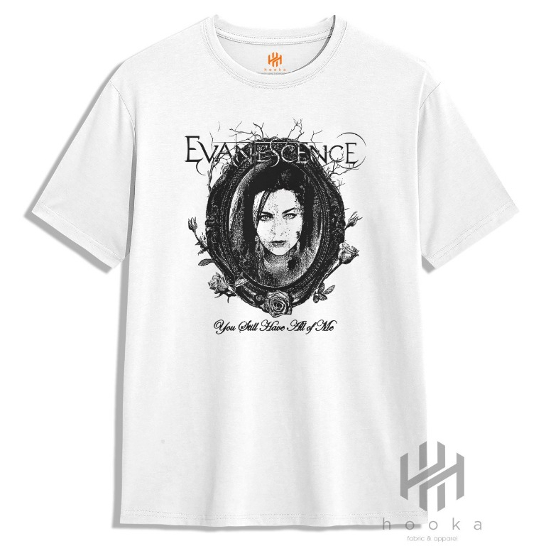Evanescence HOOKA Distro Premium เสื้อยืด Evanescence 24s Band