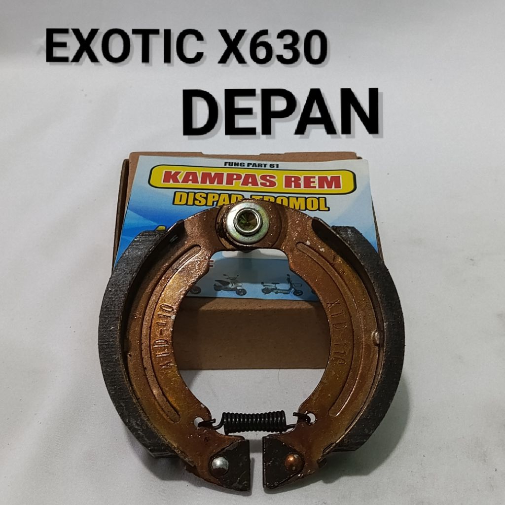 EXOTIC X630 ผ้าเบรกหน้า/EXOTIC X630 ผ้าเบรกจักรยานไฟฟ้า