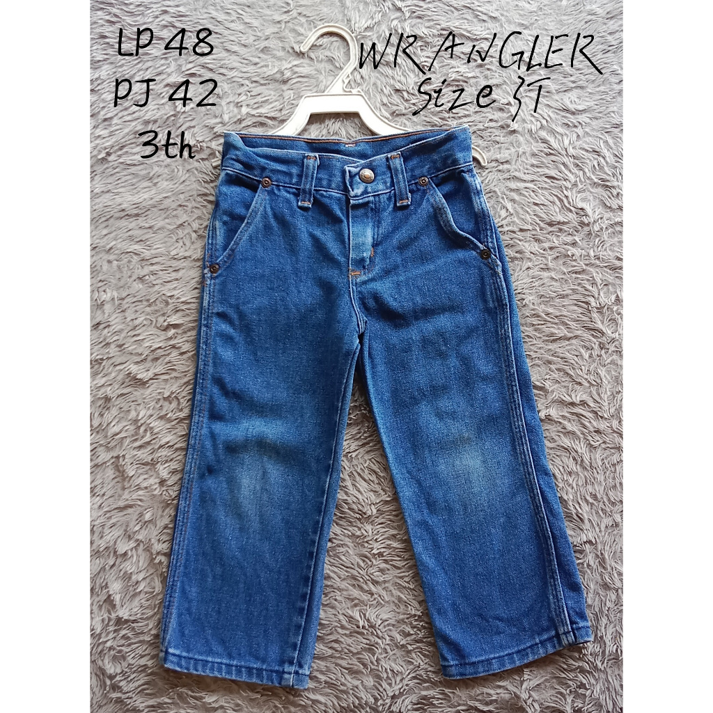 กางเกงขายาวผ้าเดนิม 3-WANGLER_thrf