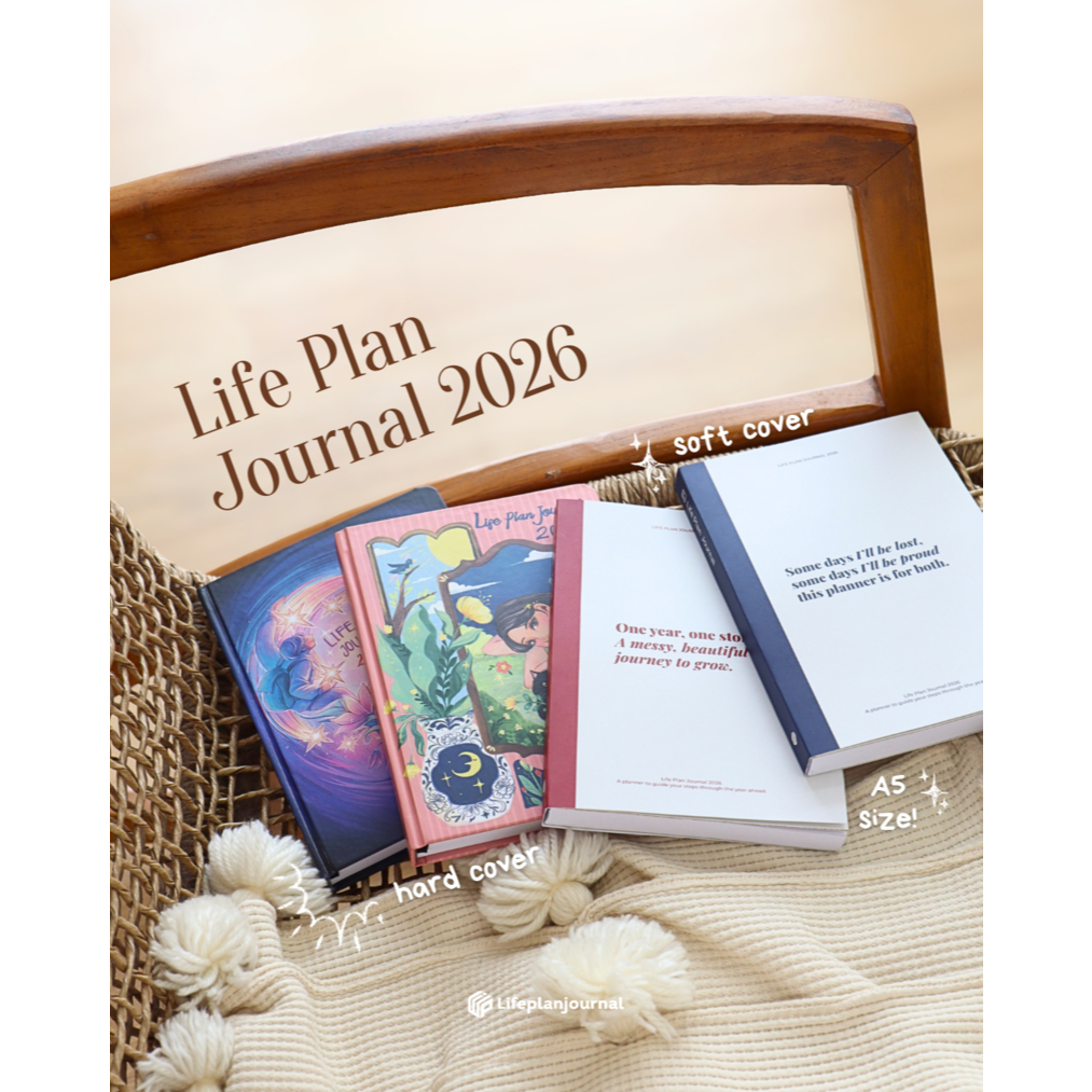 (Pre Order) Planner 2026 (A5) -1 Year Planner - Hard & Soft Cover - Life Plan Journal Publishing (LP