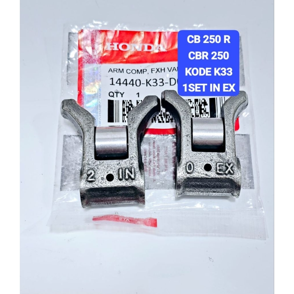 วาล์ว TRIGGER CB 250 R CBR 250 CB250R CB250 R HONDA K33 1 ชุดใน EX