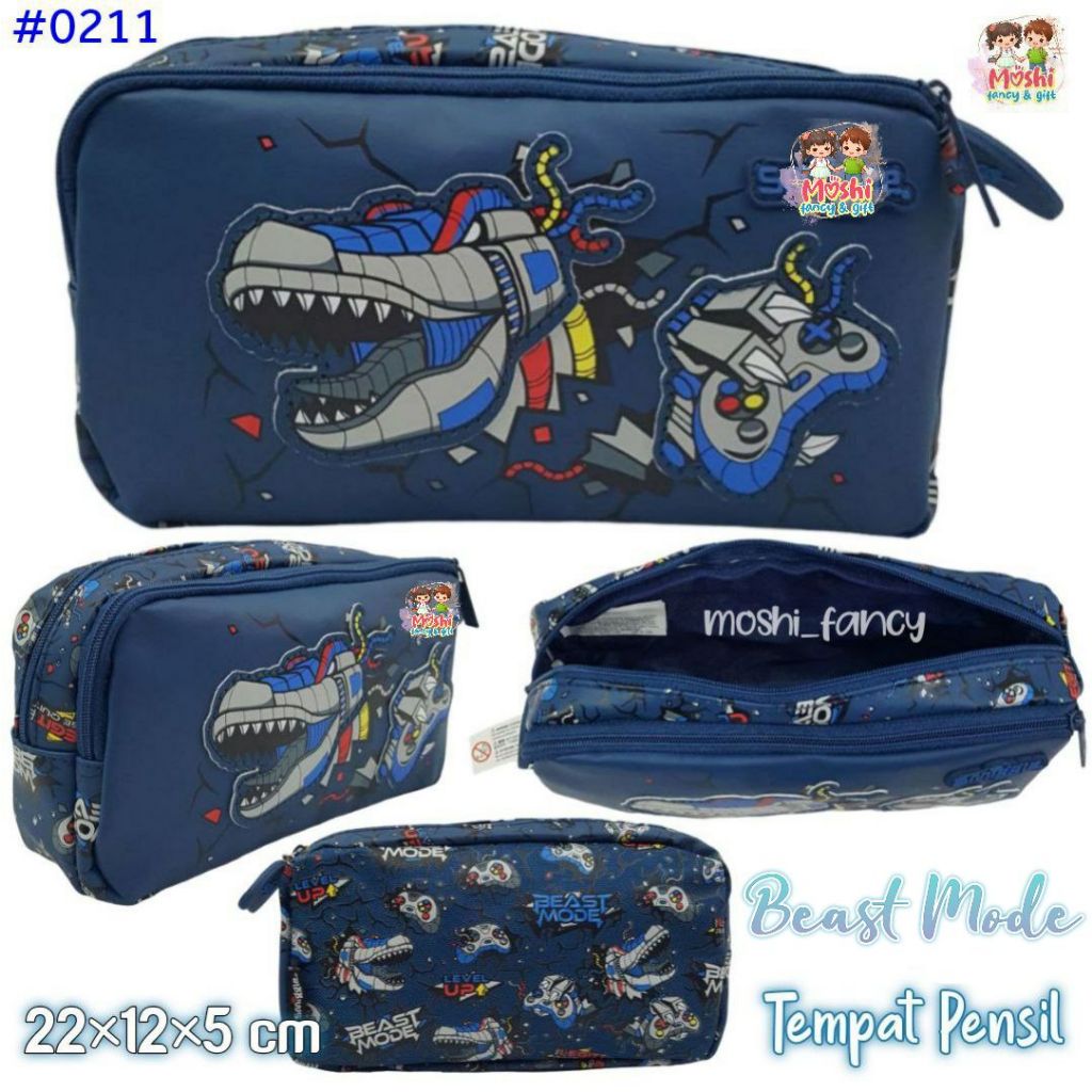 Beast Mode Pencil Case / Junior Pencil Case Boy / Pencil Case for Boys