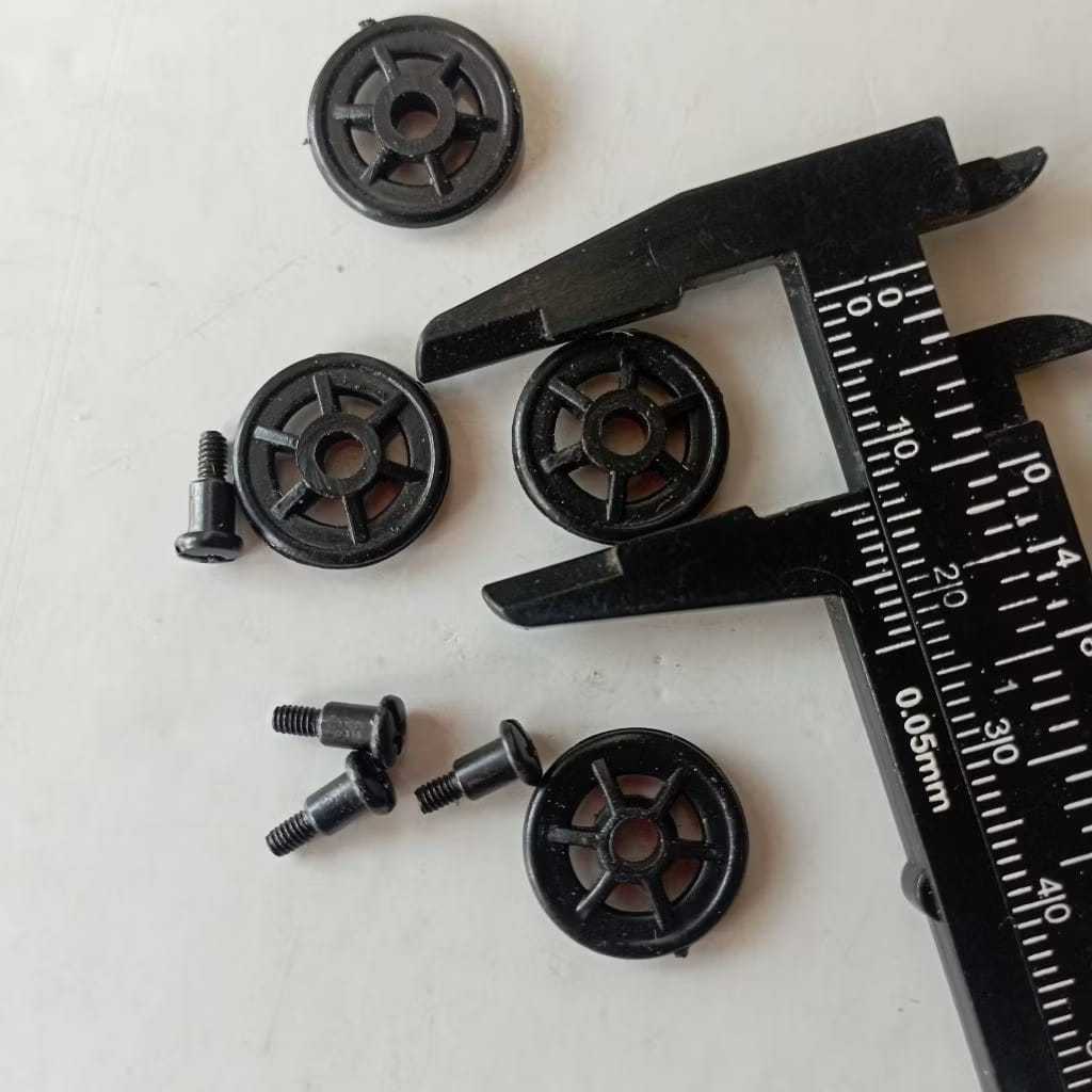 14 มม. Tamiya mini 4wd Loose kit Auldey GFS ลูกกลิ้งพลาสติก