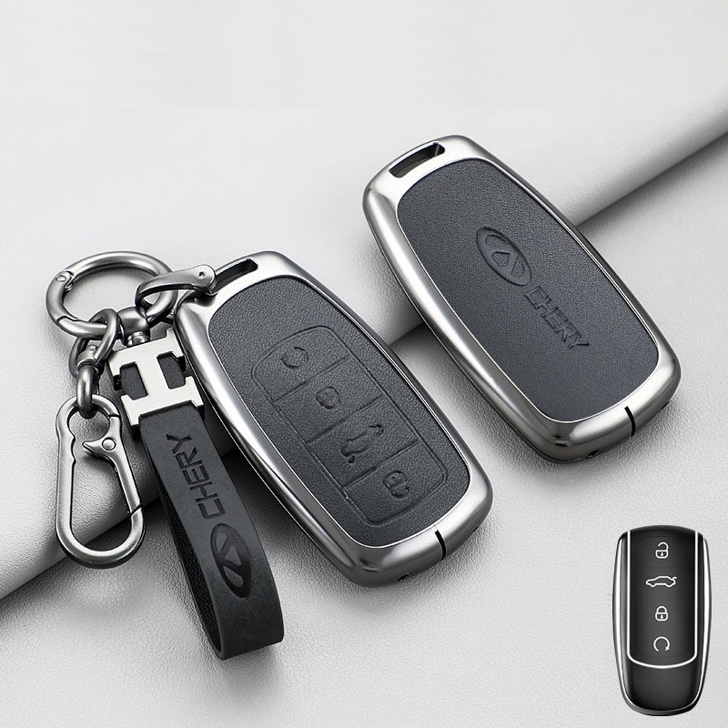 ฝาครอบเคสโลหะ ปลอกกุญแจรถ Cherry Omoda 5 Tiggo 8 Pro CSH Cross Omoda EV