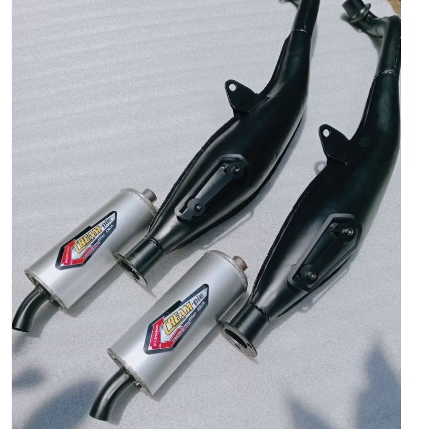 ท่อไอเสีย Creampei Fizr Force1 Y100 Yamaha Alfa F1zr F1 มาตรฐาน Racing ไอเสีย