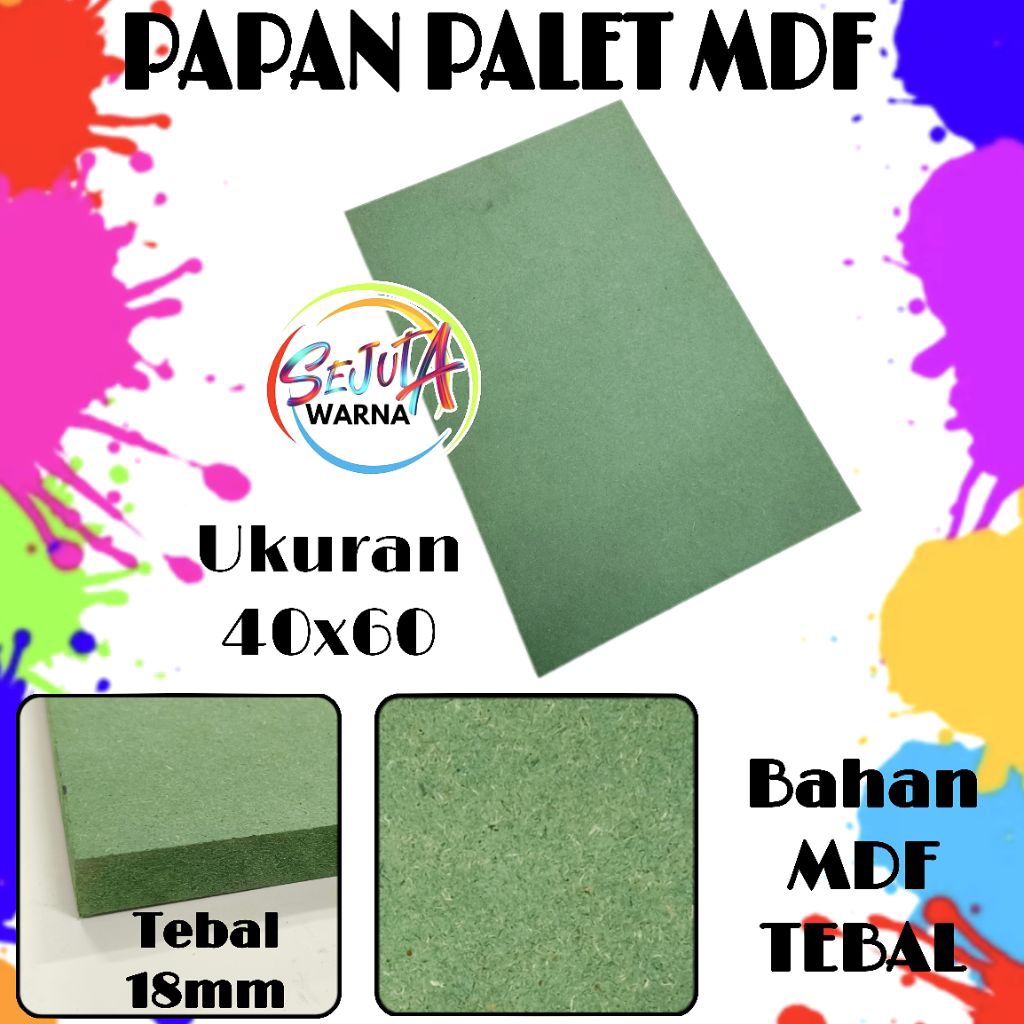 HIJAU GREEN HMR PALLET BOARD 40X60