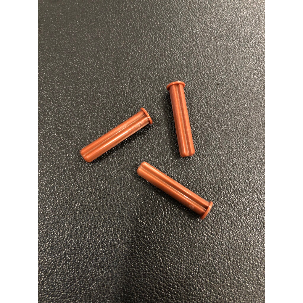 Lego Parts - 24316 - สีน้ําตาลแดง, Technic Axe 3L พร้อม Stop