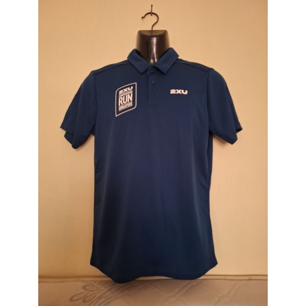 2XU เสื้อโปโลกีฬาผู้ชาย ไซส์ XS