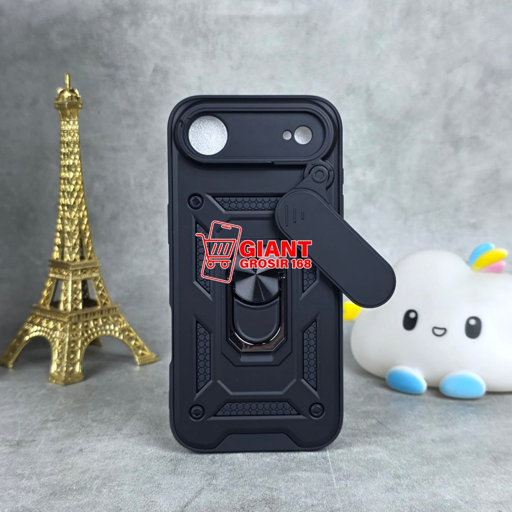 IPHONE 17 IPHONE 17 AIR IPHONE 17 PRO IPHONE 17 PRO MAX CASE TRANSFORMER BLACK SLIDE 2 IN 1 CASE ROB