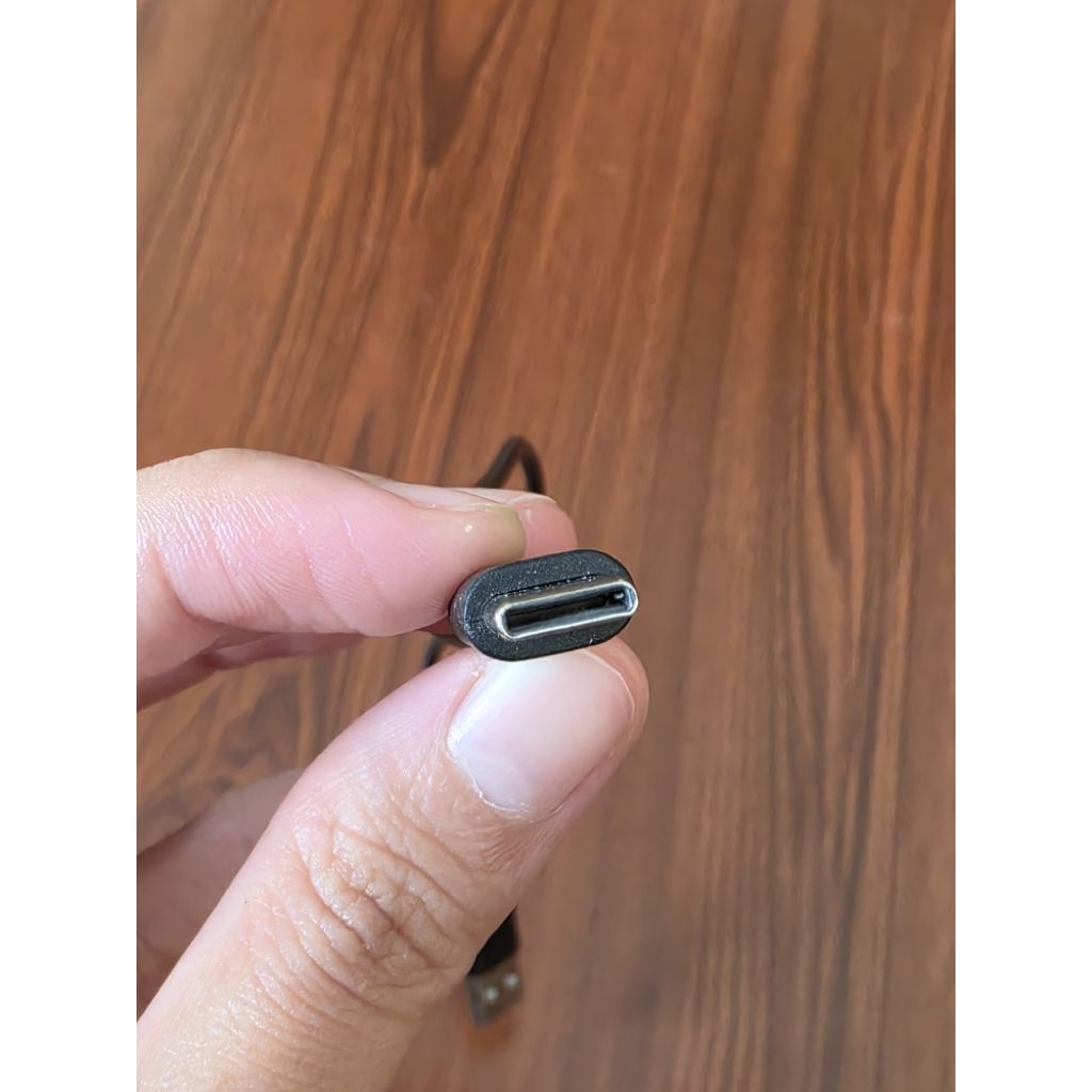 สาย Type C สีดํา 25 ซม. USD ถึง Type C