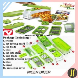 Genius Nicer Dicer Plus / Set Alat Potong Multifungsi