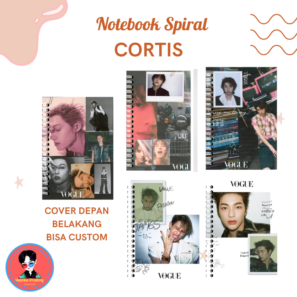 สมุด KPOP CORTIS Spiral - สมุดโน๊ต CORTIS