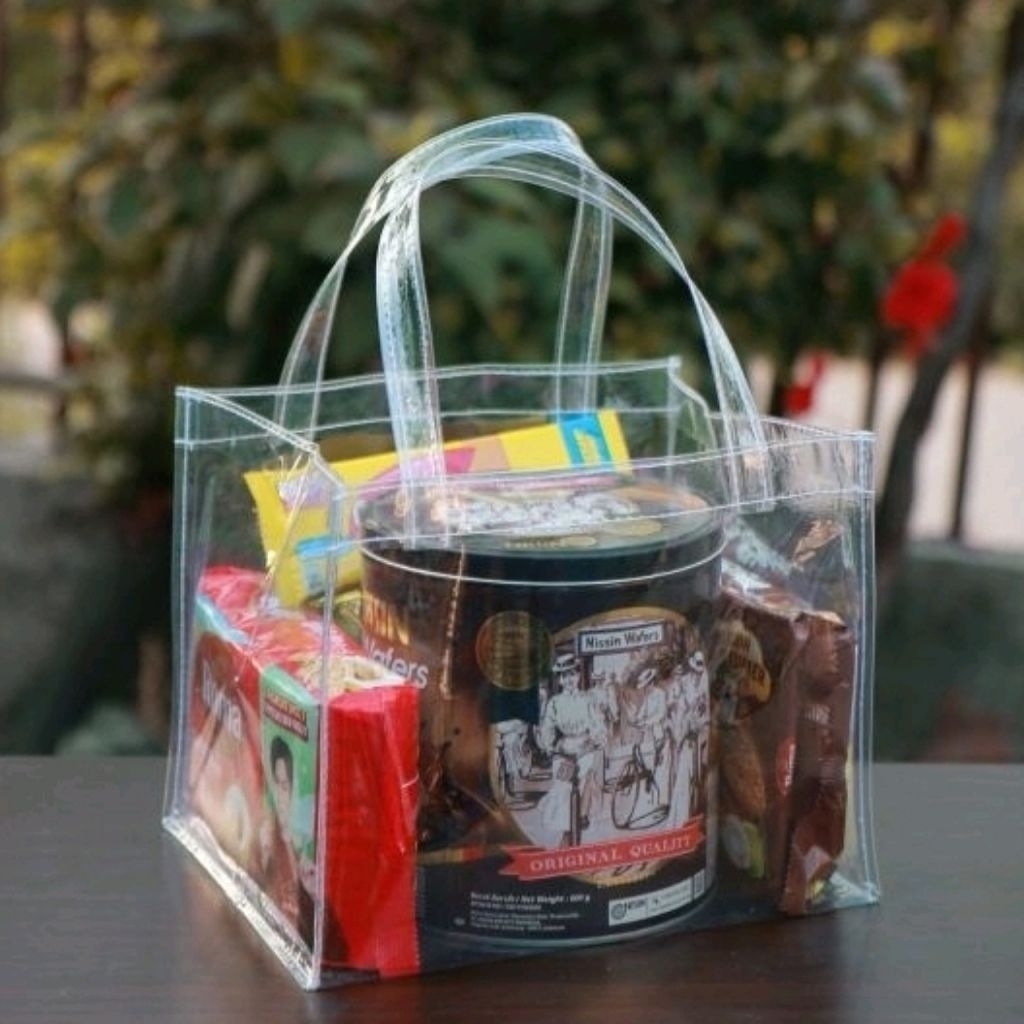 ของที่ระลึก Goodie Bag P25xW20xH20 Mica โปร่งใส