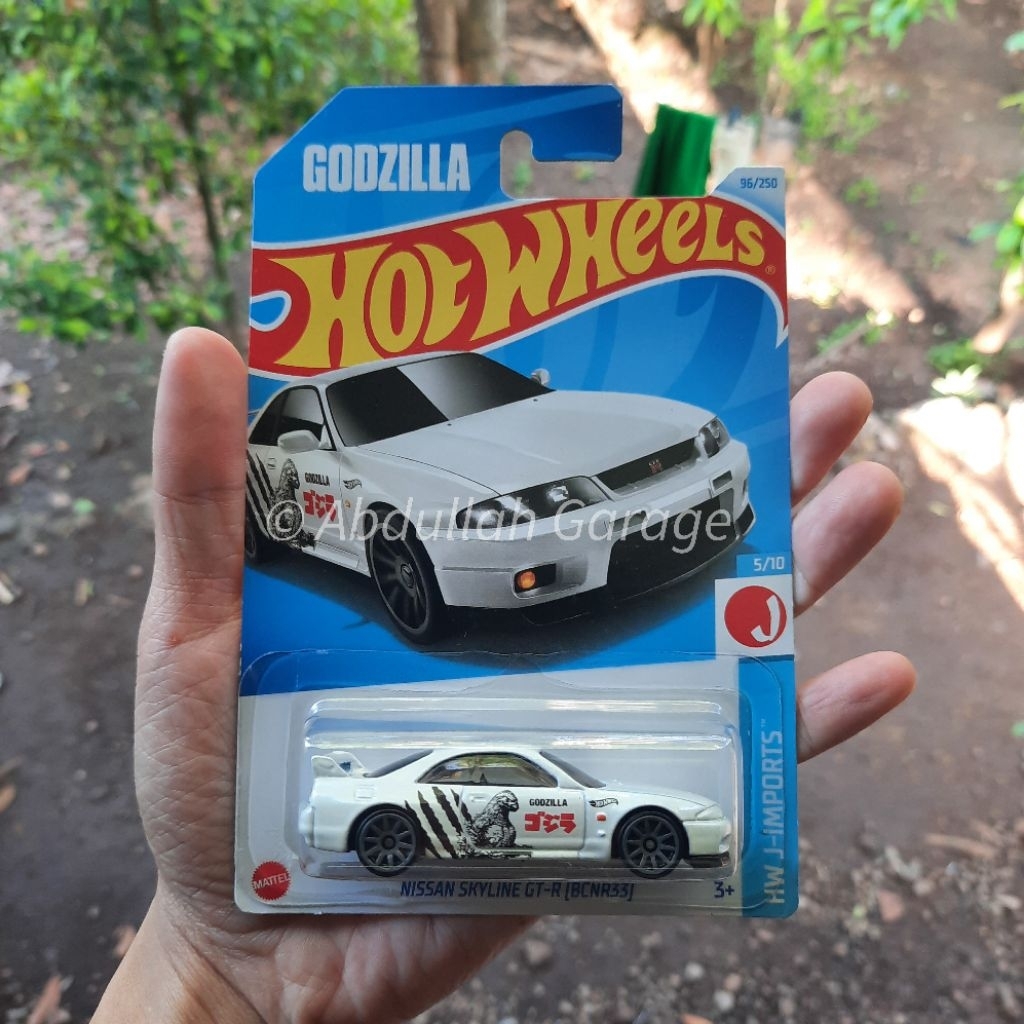 HOT WHEELS NISSAN SKYLINE R33 GODZILLA