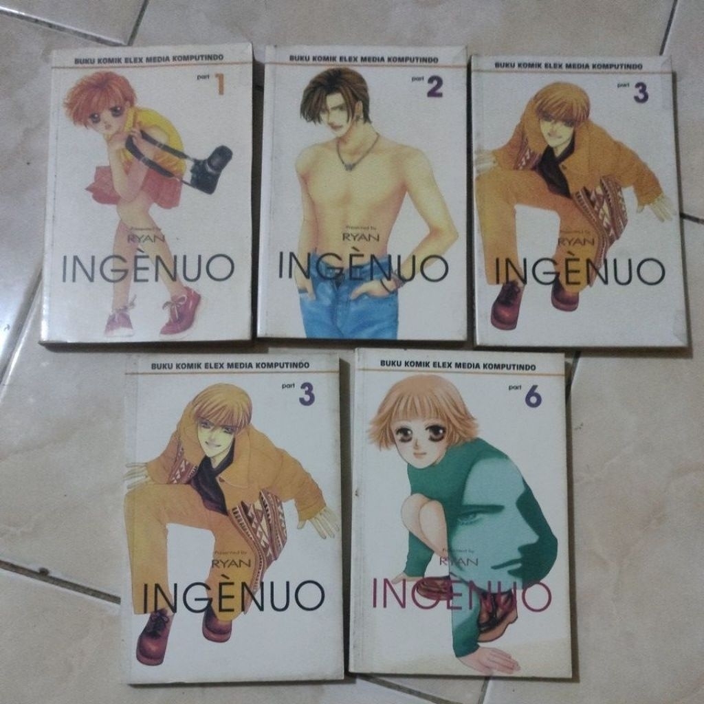 MOMIK ELEX MEDIA " INGENUO SOLD INDIVIDUALLY AVAILABLE NUMBER: 1,2,3 (2) 6