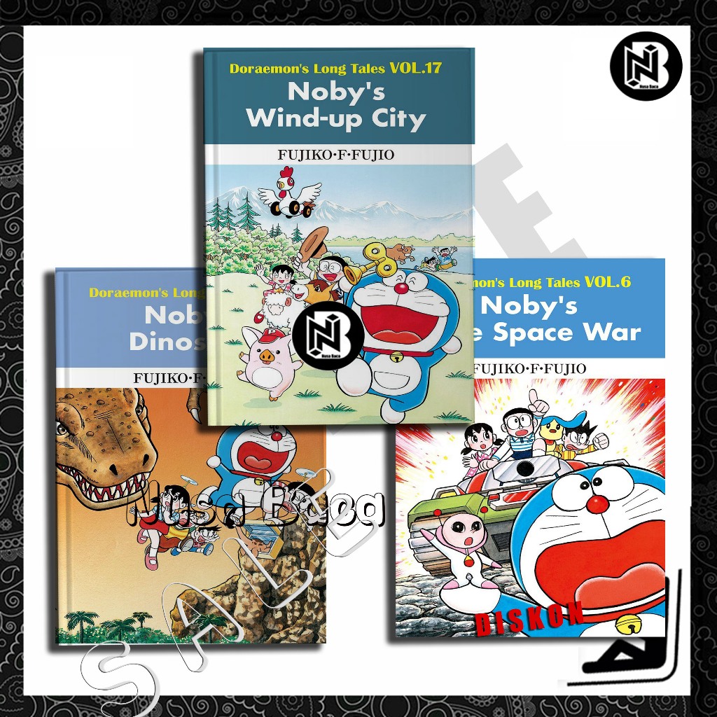 DORAEMON Long Tales Comic (ซีรีส์ 17 เล่ม) (ภาษาอังกฤษ) - Nusa Read