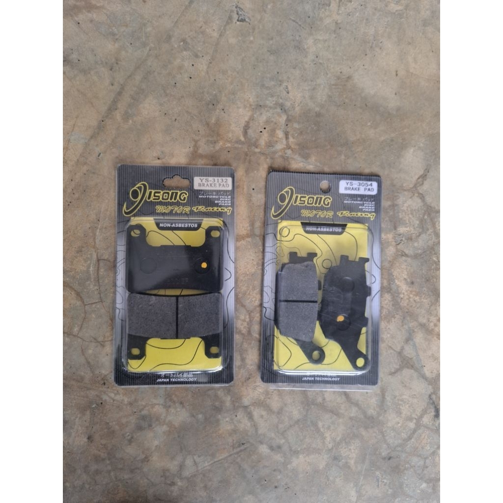 SUZUKI GSX S750 GSX1000 DL650 V STROOM ADVENTURE ผ้าเบรค