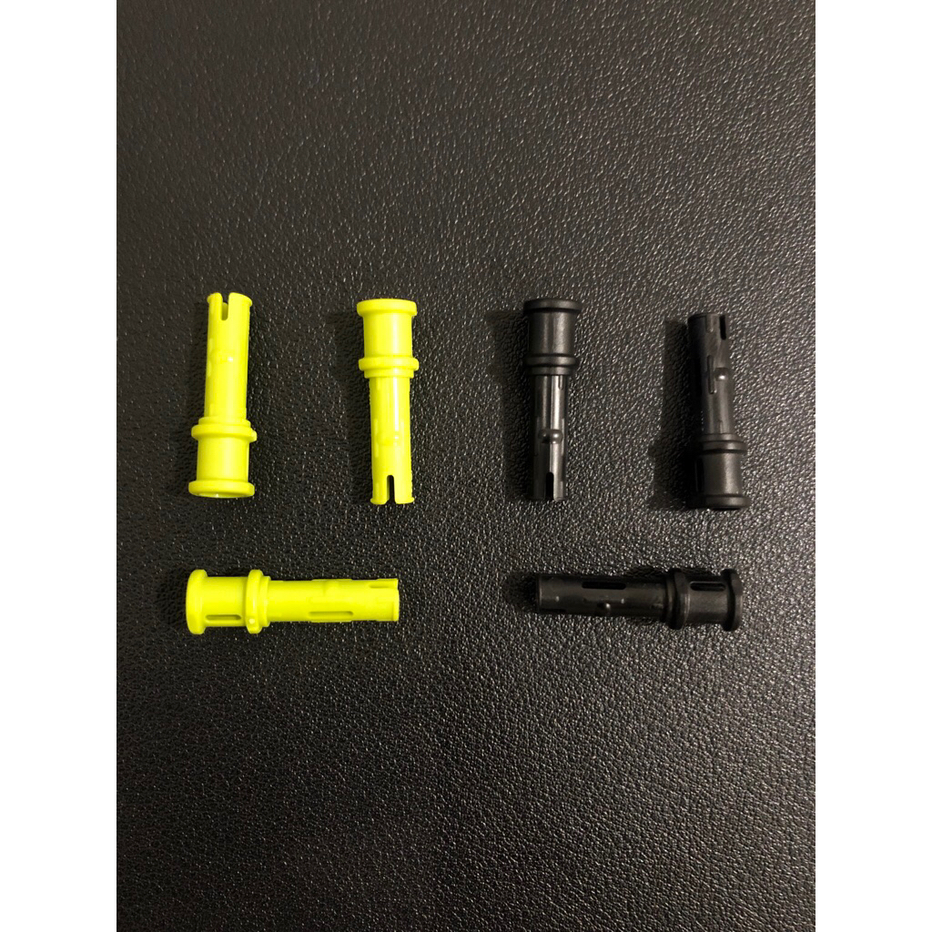 Lego Parts - 32054 - Technic Pin 3L พร้อมสันแรงเสียดทานและหยุดบุช