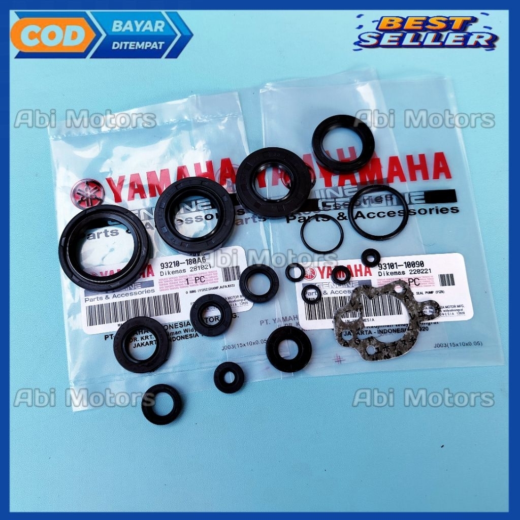 MESIN F1ZR FORCE 1 ชุดซีลเครื่องยนต์/ F1ZR ซีลเครื่องยนต์/ F1ZR ซ้ายและขวา CRANK SEAL/ F1ZR SELAH ซี