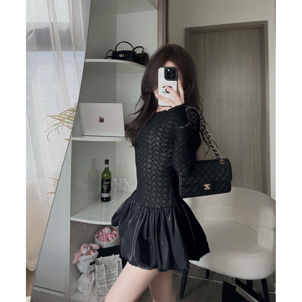 [ AUBREE ] Betcy Vietnam Dress / Mini Dress / ชุดสตรี