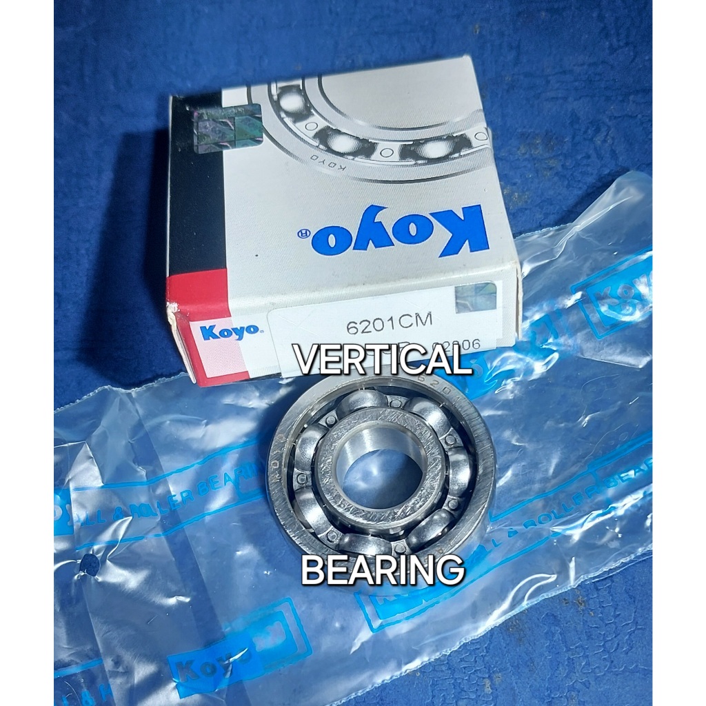 BEARING 6201 CM KOYO ล้อหน้าแบริ่ง HONDA