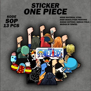 Sticker Anime One Piece Anti Air - Stiker anime untuk helm laptop case hp lemari cermin - Stiker Anime One Piece Monkey Hp Vinyl Case Mugiwara Aesthetic Koper Laptop Tumbler Sticker Anti Air