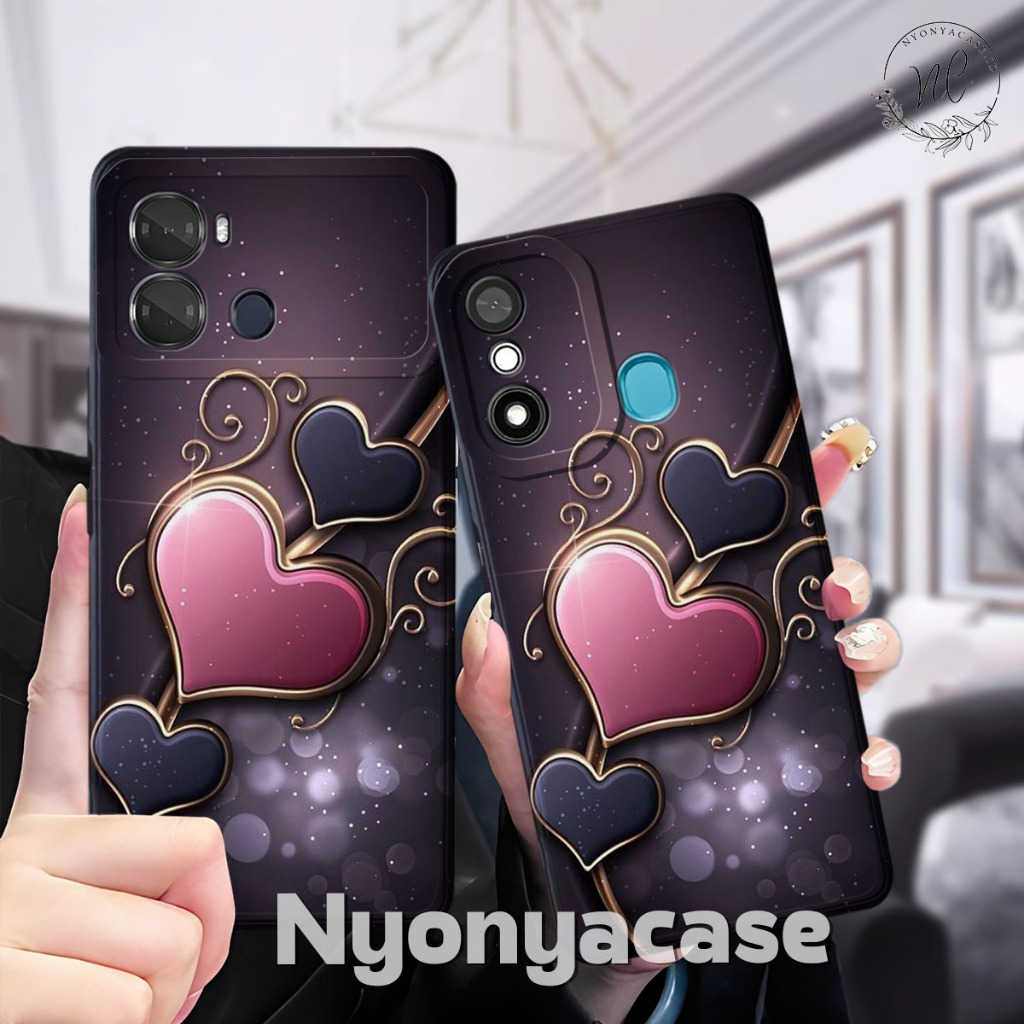 เคส Itel P40 - Itel P17 - Itel P65 - Itel A58 - Itel A49 - เคสแฟชั่น Softcase Macaron Protect Camera