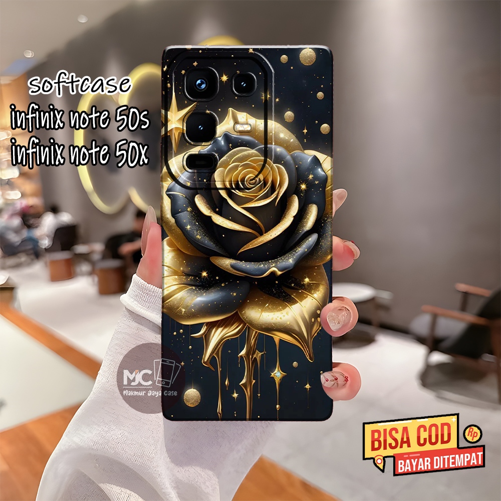 CASE INFINIX NOTE 50S NOTE 50X NOTE 50 NOTE 50 PRO LATEST - FASHION CASE - SOFTCASE PROCAMERA - MOTI