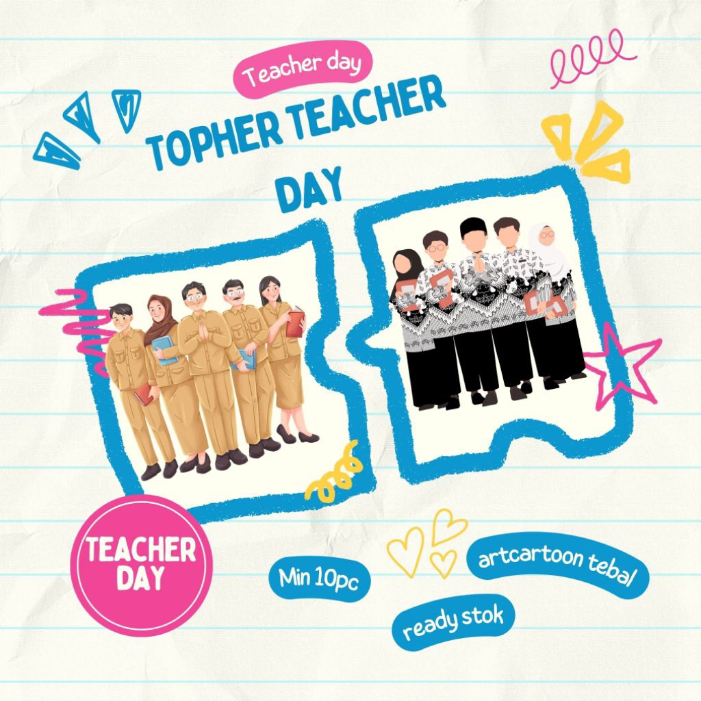 STARLY - TOPPER TEACHER DAY HAPPY TEACHERS DAY GOOD WORDS DAY