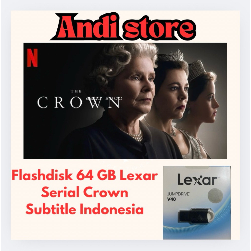Flashdisk 64 gb Lexar + อนุกรมมงกุฎ