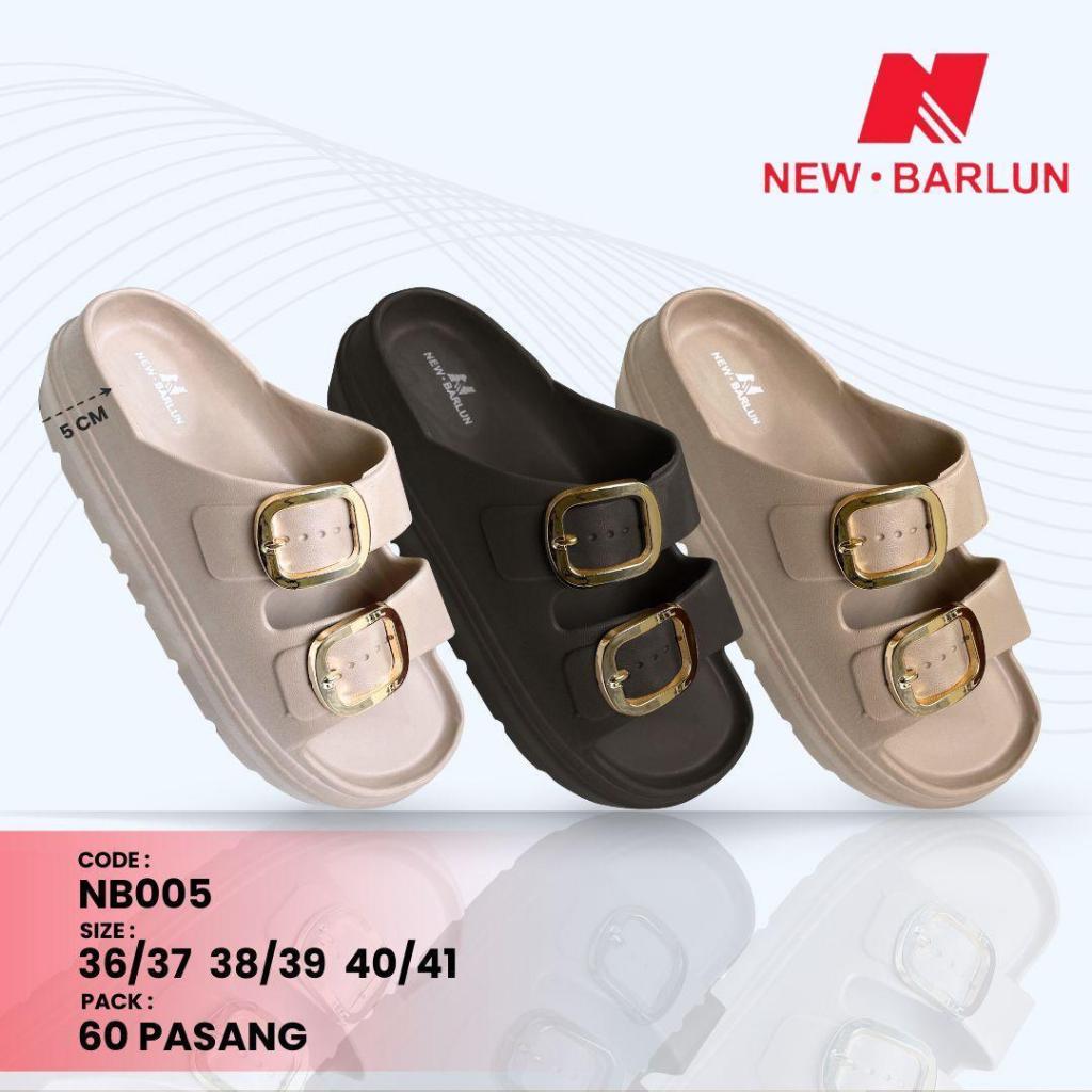 Kapuas Womens New Barlun Womens Slop On Plain Simple Rubber Anti-Slip Sandals N005 S018