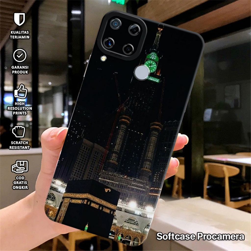 [ DK7 ] เคส Hp สําหรับ REALME C12 C15 C25 NARZO 50A แฟชั่นปลอก Softcase ล่าสุด 2025 - Macaron ปกป้อง