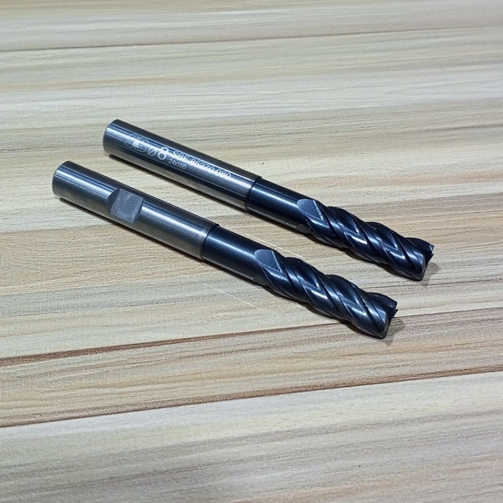 MATA Endmill 8 ดอกกัดคาร์ไบด์ 8mm 4flute ใช้ดอกสว่าน frais มือสอง เหมาะสําหรับการใช้งาน