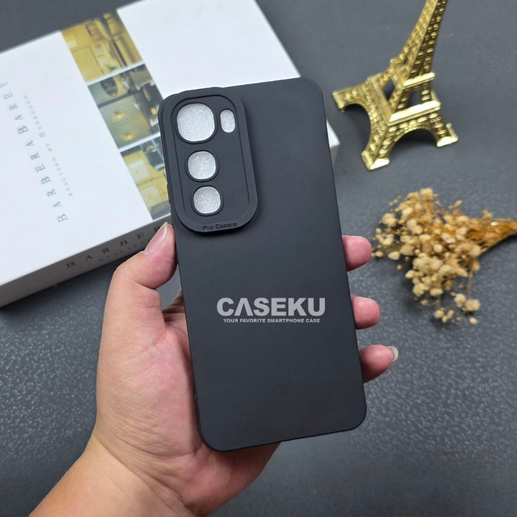 Iqoo Z10 Lite Case Pro Camera Macaron Black Case Iqoo Z10 Lite